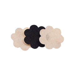 Lace Flower Petal Nipple Cover Pasties - Beige/Natural