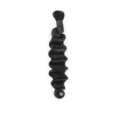 Loose Deep Wave Bulk / Braiding Hair - Natural Black