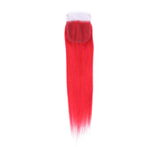 4x4 - Ruby Red Closure - Straight