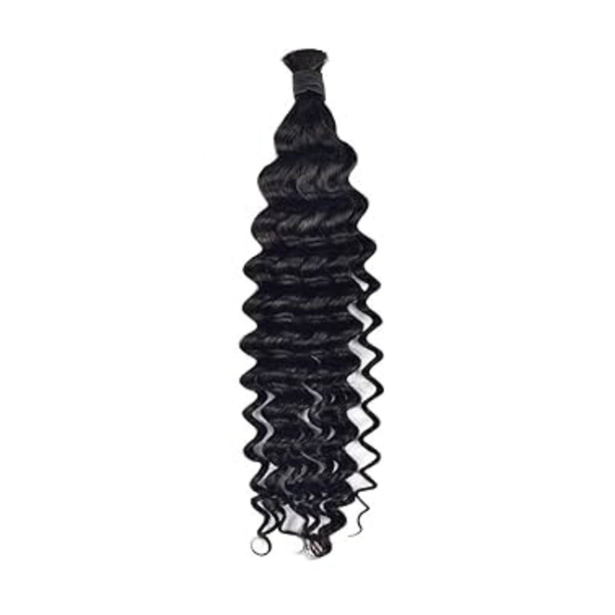 Deep Wave Bulk / Braiding Hair - Natural Black