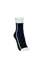 Reflective Outer Space Crew Socks